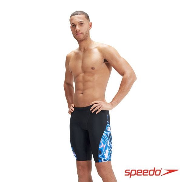 Speedo 游泳 抽繩 藍色 游泳 泳褲